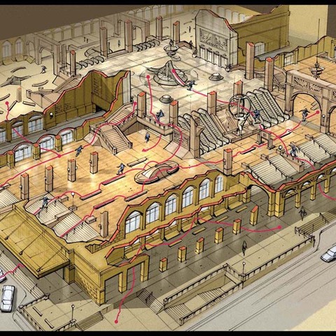 Skate Concept art